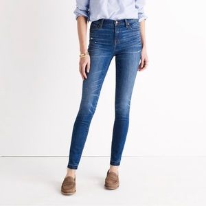 Madewell 9” High Rise Skinny Jeans 32